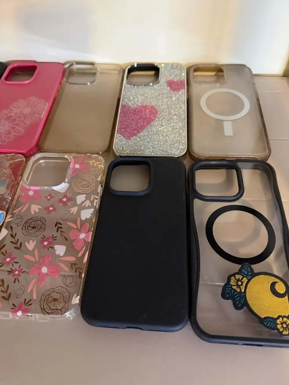 Assorted Collection of iPhone Protective Phone Cases (15 Pieces)